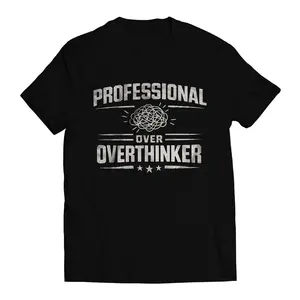 Professional Overthinker Shirt, Funny Overthinking T-Shirt, Anxiety Humor Tee, Introvert Gift, Mental Health Humor Shirt, Relatable Graphic Tee