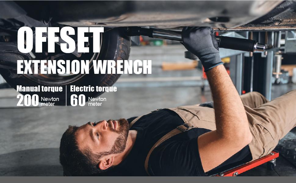 Universal Wrench Extension Bar, 1/2in Drive Rod | Compact & Lightweight Ni-Cr Alloy Steel Tool for Tight Spaces and Torque Boost