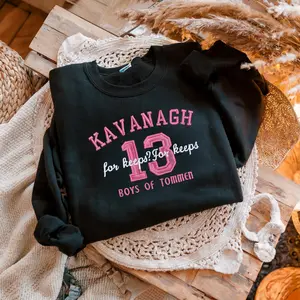 Boys of Tommen Embroidered Sweatshirt, Johnny Kavanagh, Lynch Joey, Binding 13, Book Merch, Tommen College, Bookish Crewneck, Keeping 13