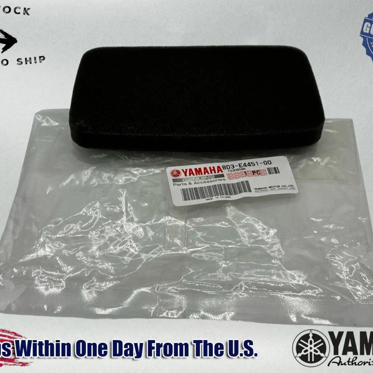 Yamaha OEM Air Filter BD3-E4451-00-00 1525YZF-R1 YZF-R1M1425MT-09FZ-09