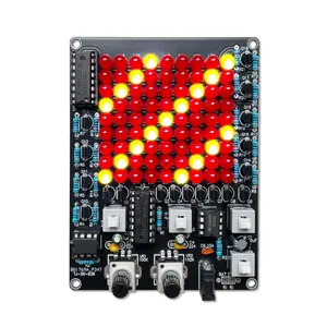 Electronic Chase Lights LED Lights Soldering Practice Kits Electronic DIY Kits DIY Soldering Kits for Teenagers Suitable for Schools Students Learning Education and Teaching Beginner Soldering kit