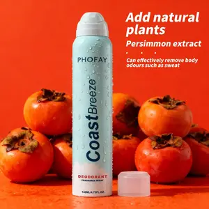 Long-Lasting Fragrance Deodorant Spray for Men & Women, Fresh Odor Control