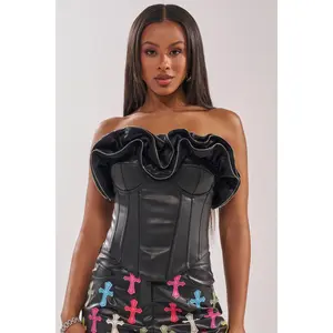 DON'T MESS RUFFLE CORSET