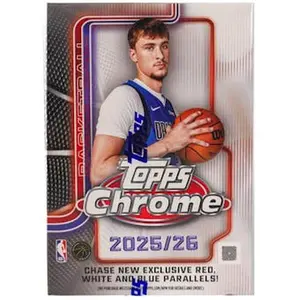 2025/26 Topps Chrome Basketball 7-Pack Blaster Box
