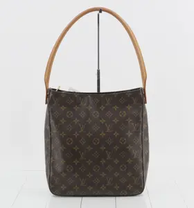 Pre-owned Louis Vuitton canvas/leather Shoulder Bags Louis Vuitton, Looping MM Monogram Canvas, MM, $1,050