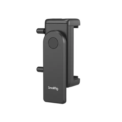 SmallRig 4366 Anti-Pinch Design Silicone-Plastic Rotatable Tripod Selfie Phone Mount - Compact Tripod Phone Holder, Camera Attachment, Portable Clip-On Detachable Adjustable Hands-Free for Content Creation Videography (2 Cold Shoe Mounts), Camera Attachme