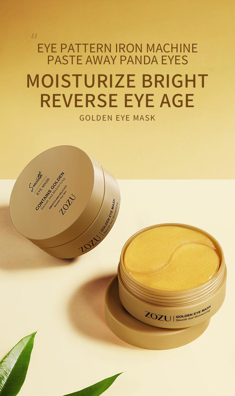 Gold Firming Eye Mask Hydrating Moisturizer Reduces Fine Lines & Dryness Under Eyes