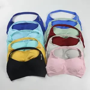 Impact Bra |   Seamless Halter Neck Strap Bra |   Medium Support |   Versatile Design for Gym Use |   All Seasons Wear sports