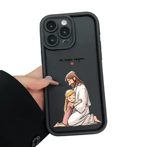 Cell Phone Case for IP 17/16/15/14/13/12/11 Series (Pro, Pro Max & Standard) - Minimalist Sleek Embrace Design, Heavy-Duty Shockproof Drop Protection, Rugged Durable Silicone Protector