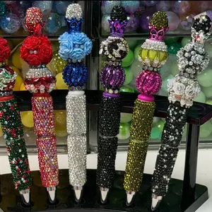 $7.00   Rhinestone Pens - Colorful Rhinestone Decorative Pens for Writing w/ free black refill - Perfect for Writing