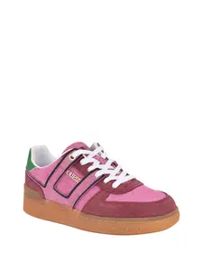 GUESS Female Inart Suede Low-Top Sneakers
