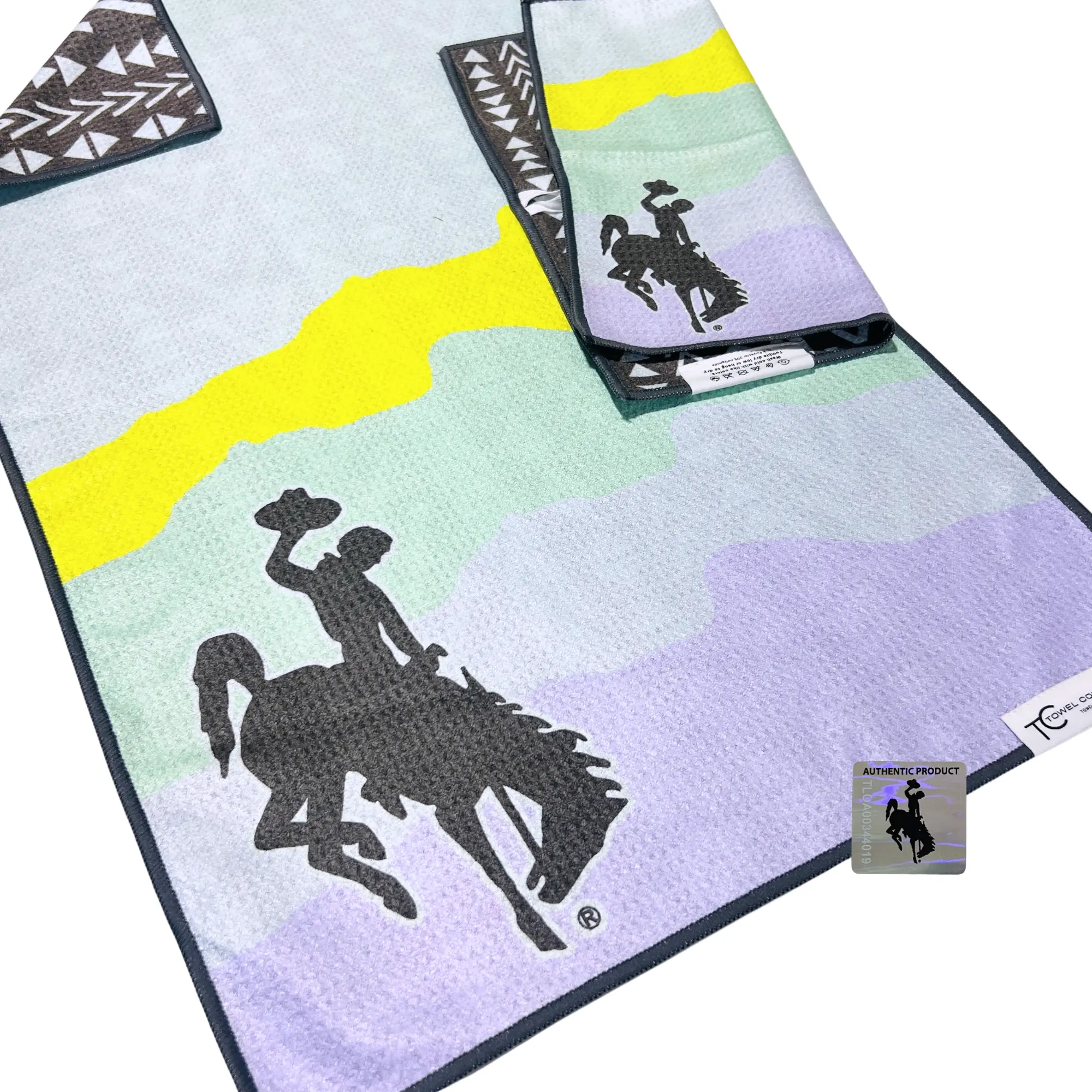 Neon Cowboy | Waffle Weave Microfiber Towels Kitchen & Bath