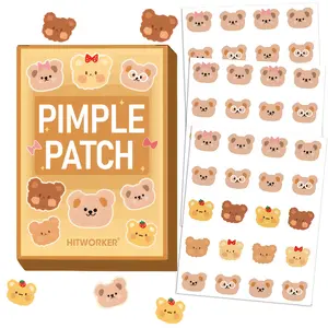 100/120pcs Cute Panda Acne Patch Stickers - Invisible Blemish & Pimple Cover for Face, Blemish Patches, Skin-Friendly Material with Gentle Adhesive, Must-Have for Skin Care & Halloween Fun