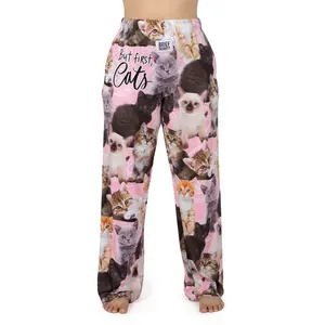 But First Cats Unisex Comfort Lounge/Pajama Pants S-XXL