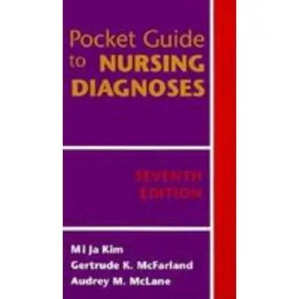 USED-Pocket Guide to Nursing Diagnoses by Gertrude K. McFarland RN  DNSc  FAAN (Hardcover)
