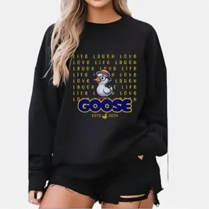 Unstoppable Cozy Comfort  Uplifting & Happy Comfort, Perfect for Relaxed Days & Heartwarming Moments Cotton Fabric Knit Womenswear Collar Polyester Ribbed Tops cute sweatshirt