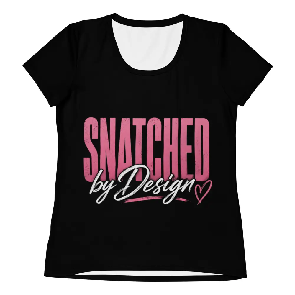 Snatched Women's athletic t-shirt