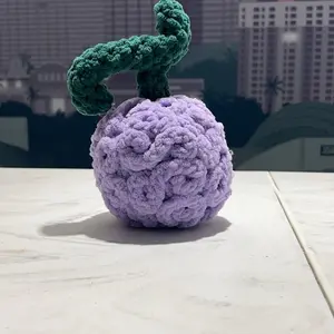 Devil Fruit Plush (Luffy vrs) crochet toy