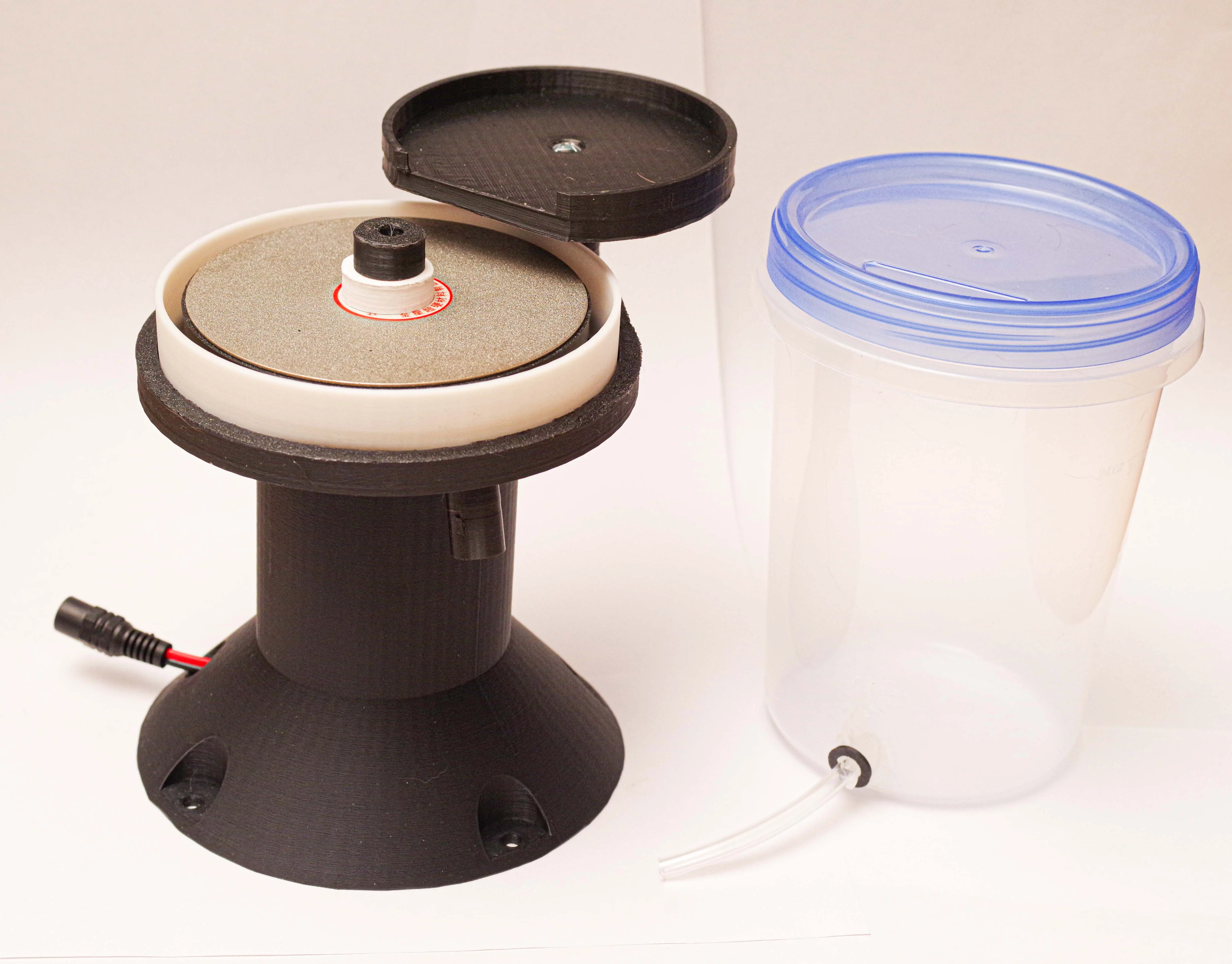 4 Inch Flat Lap - By: LSAgates – Precision Shaping Made Simple -  Small and portable!