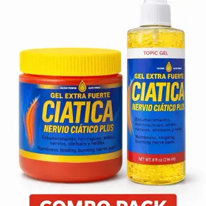 (Cream + Oil)  Ciatica pomada muscular  aceite  + Ciatica  Balsamo extra fuerte cream aceite oil  Arnica Massage oil  – 125g  | Soothing Full-Body Care pomada de árnica con diclofenaco y naproxeno Cosmetic