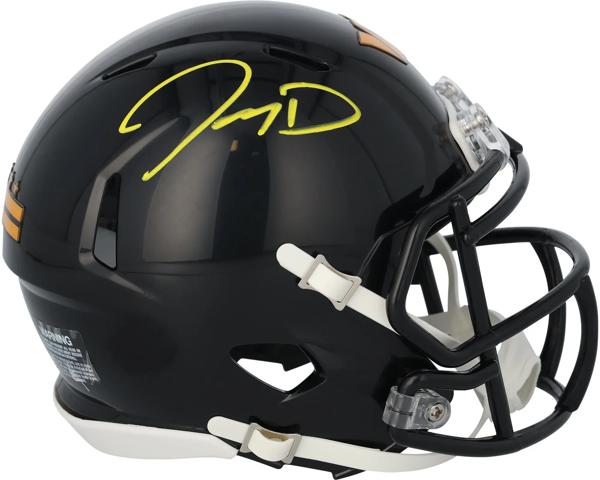Jayden Daniels Washington Commanders Signed Riddell 2022 Alternate Mini Helmet