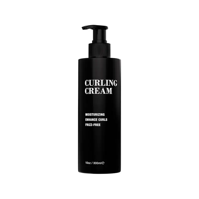 Pacinos Shiny & Bouncy Curling Cream for Female - 300ml Bottle, Lightweight Hold, Frizz Control, Moisturizing Scent-Infused Formula, Enhance Curls, Smooth Strands, Radiant Wavy Haircare Styling Hair Products