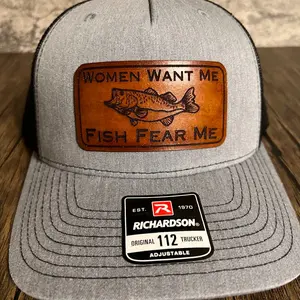Women Want Me Fish Fear Me Hat - Funny Fishing Hat