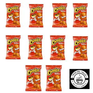 11 - PK Sabritas Cheetos Bolitas,  Chips, Snack Crispy Crunchy Bite -  MEXICAN CHIPS - PAPITAS MEXICANAS -  SABRITAS MEXICANAS