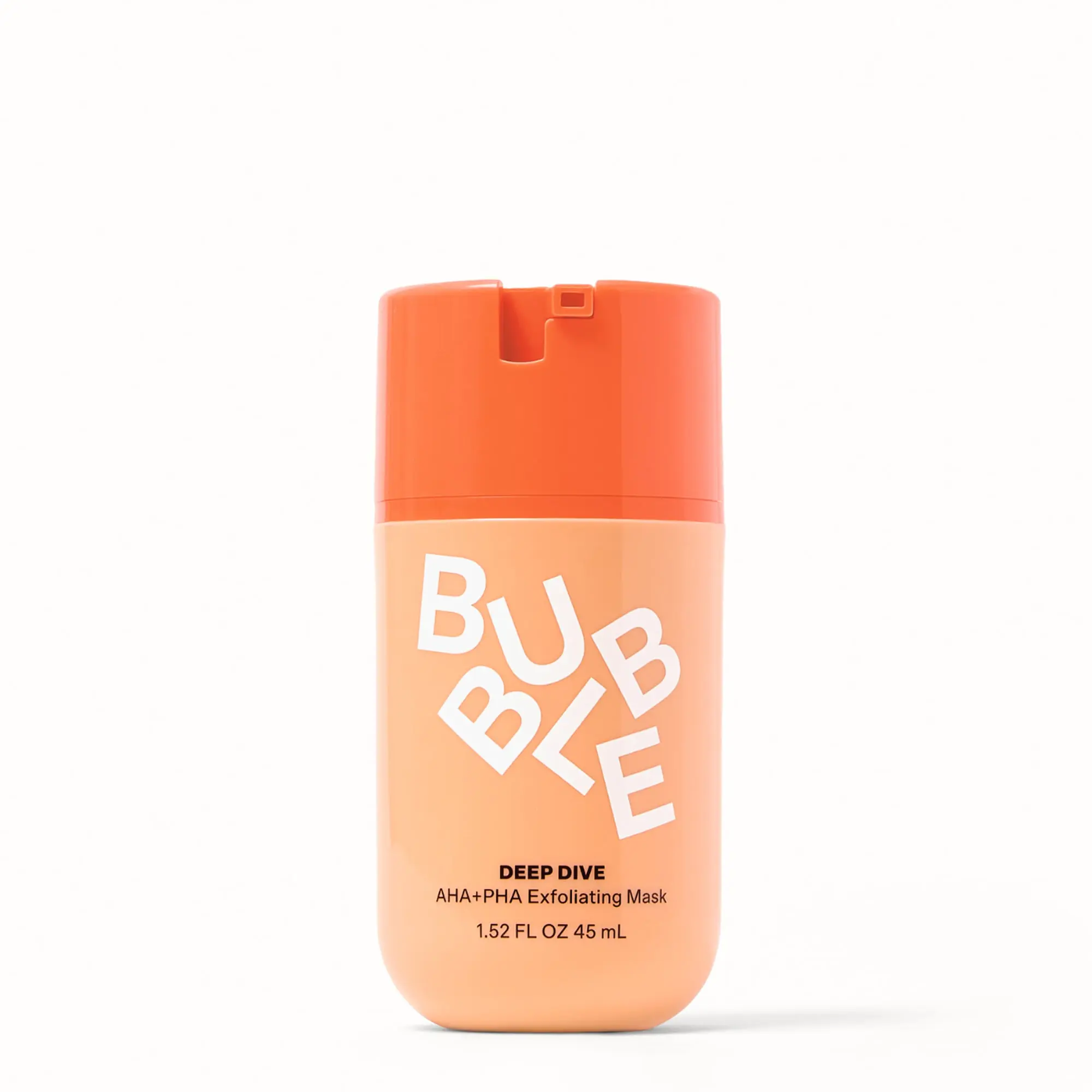 Bubble Skincare AHA + PHA Exfoliating Face Mask, Glycolic Brightening Mask with Blackhead Removal Solutions for Smooth Skin, US Formulated
