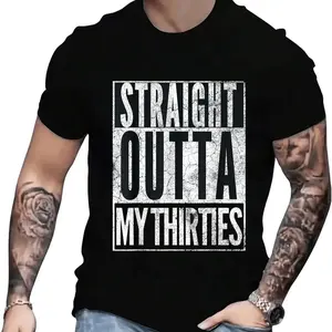 100% Cotton 1985 Straight Outta My Thirties 40th BIRTHDAY Gift 40 Years T-Shirt
