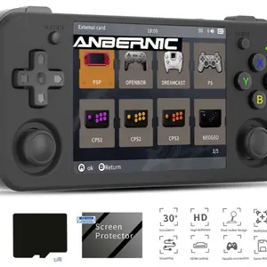 RG35XX H Retro Handheld Game Console with 64G Pre-Loaded Card and 5570 Games, 3.5'' IPS Screen, 5G WiFi, Bluetooth, HDMI, and TV Output