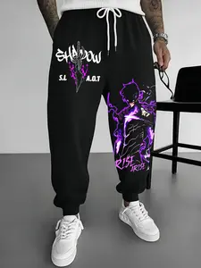 Unisex Gym Pant, Women's Stylish Skinny Jogger Pants with Drawstring Waist, High Quality Mens Sweatpants, Fitness & Casual Streetwear Trousers, Sweat Pant Print
