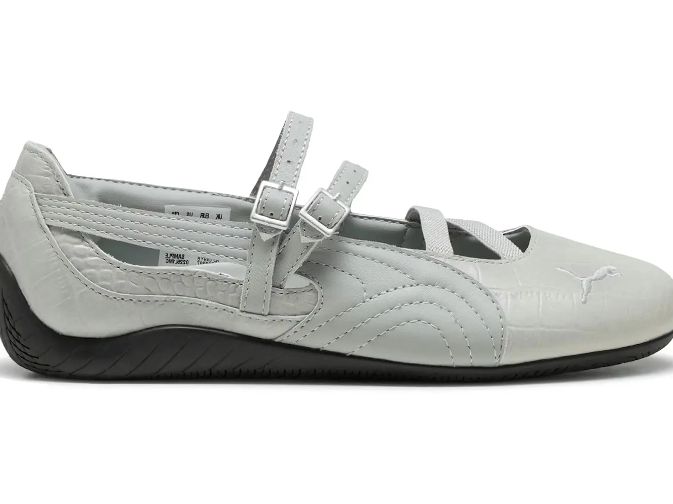 Puma Speedcat Ballet Croc Print Vapor Gray (Women's) - Fashion-Forward Street Sneaker
