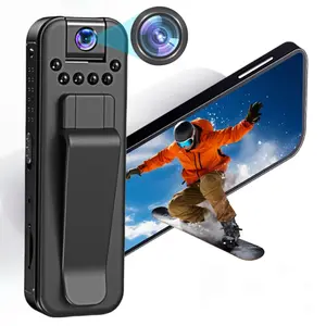1080P Wearable Body Camera,180° Rotatable Pocket Camera,Vlogging Camera,Video&Video Blog Camera,Sport DV Camcorder for Outdoor Sport,Travel,Hands-Free Back Clip,Streaming Camera,Handheld Camera Recorder,POV Camera,Men Gifts,Wearable Recording Camera
