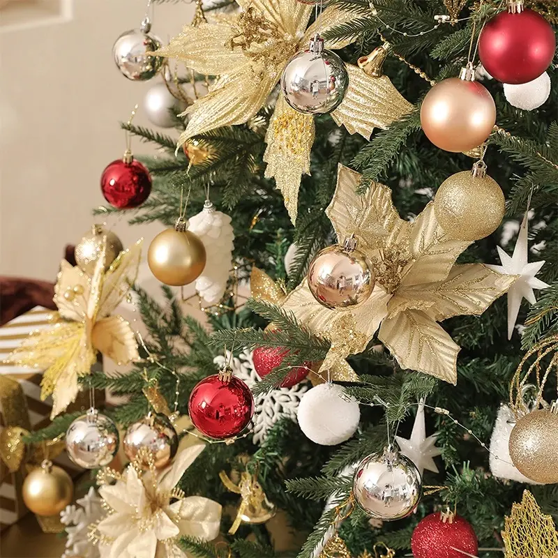 Christmas tree ball decorations, Christmas balls for home decoration, and Christmas party holiday supplies