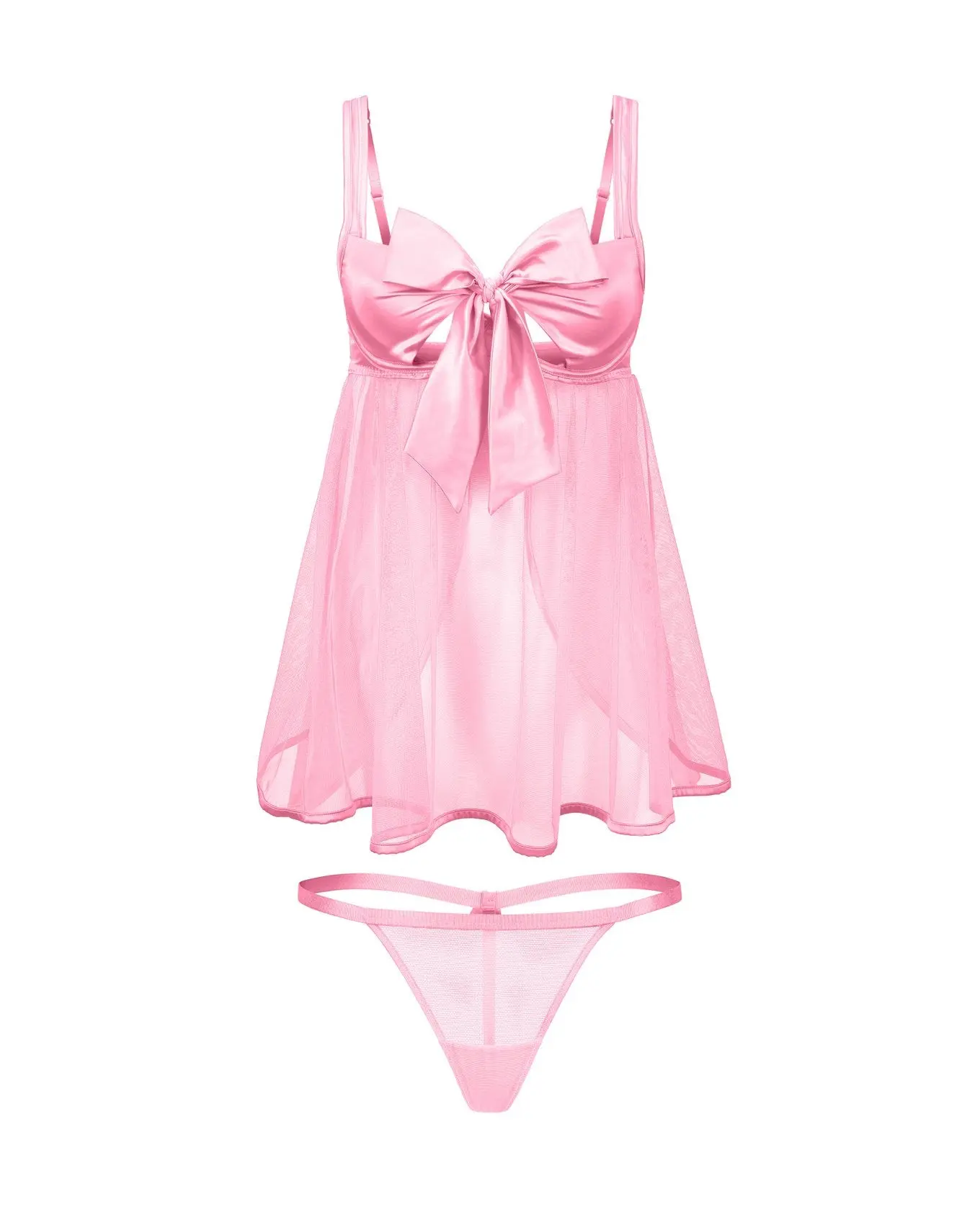 Bessima B1 Medium Pink Lingerie