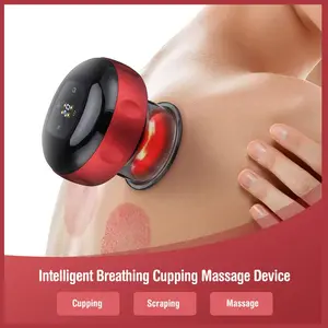 ThermaSoothe CupPro - Automatic Heating and Cupping Therapy Massager for Pain Relief and Improved Health