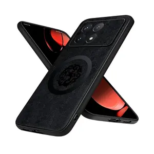 Magnetic Phone Case, Full Body Shockproof Phone Protective Cover, Phone Accessories Compatible with Xiaomi Poco X7Pro X7 X6Pro F6 M6Pro M5s X6 X5 C65 C61 C50 C51 F5 F4 F3, Casing