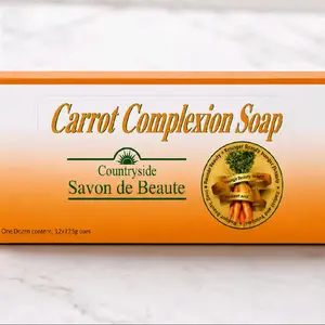 Carrot Complexion Soap- Pack of 12