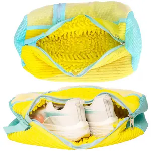 LMMAKE Mesh Shoe Washing Machine Bag with Insole Compartment, Reusable Laundry Accessory for Washer & Dryer, Universal Fit for All Shoe Sizes, Accessories