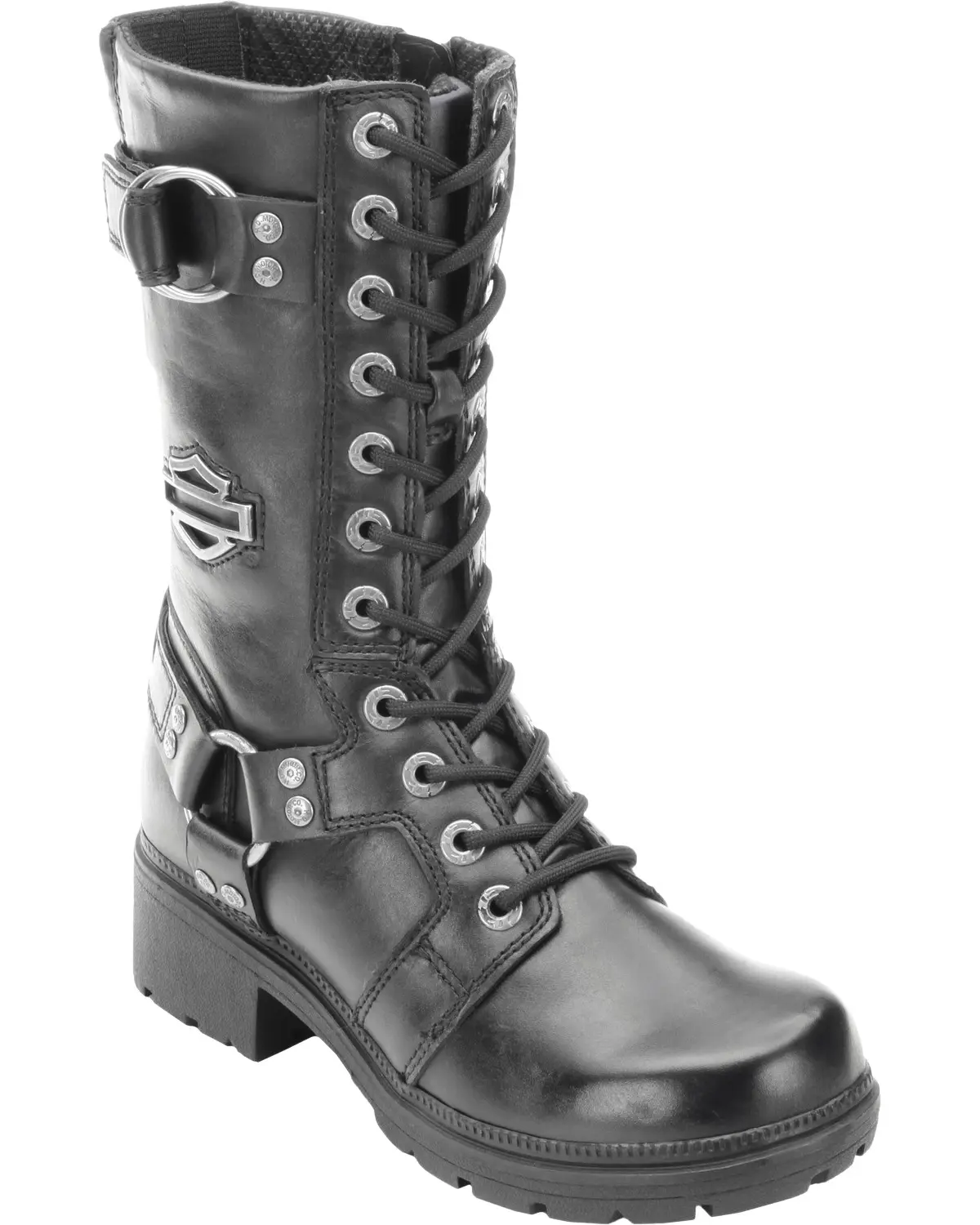 Harley Davidson Women's Women'S Eda Lace-Up Harness Boot - D83736