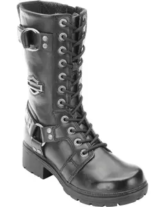 Harley Davidson Women's Women'S Eda Lace-Up Harness Boot - D83736