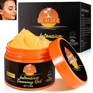 150g Intensive Self Tanning Gel, Fast Absorbing & Stain-free Application Body Cream, Moisturizing Body Care Product for Women & Men, Cosmetic