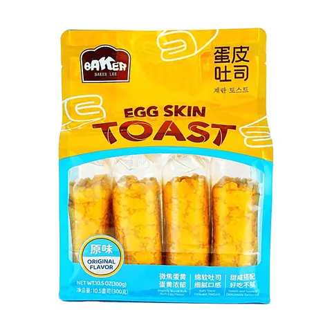 Baker Lee Baked Egg-Wheat Layered Flavor Triple Texture Crust Bread Rolls - Low Sodium, Ambient, 12.7oz Mini Snack Cakes & Pastries, Egg-Infused, Taste Bud Awakening, Room Temperature