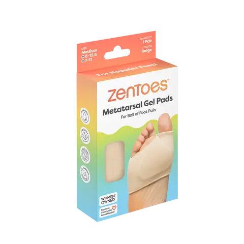 Fabric Covered Gel Metatarsal Pads - 1 Pair