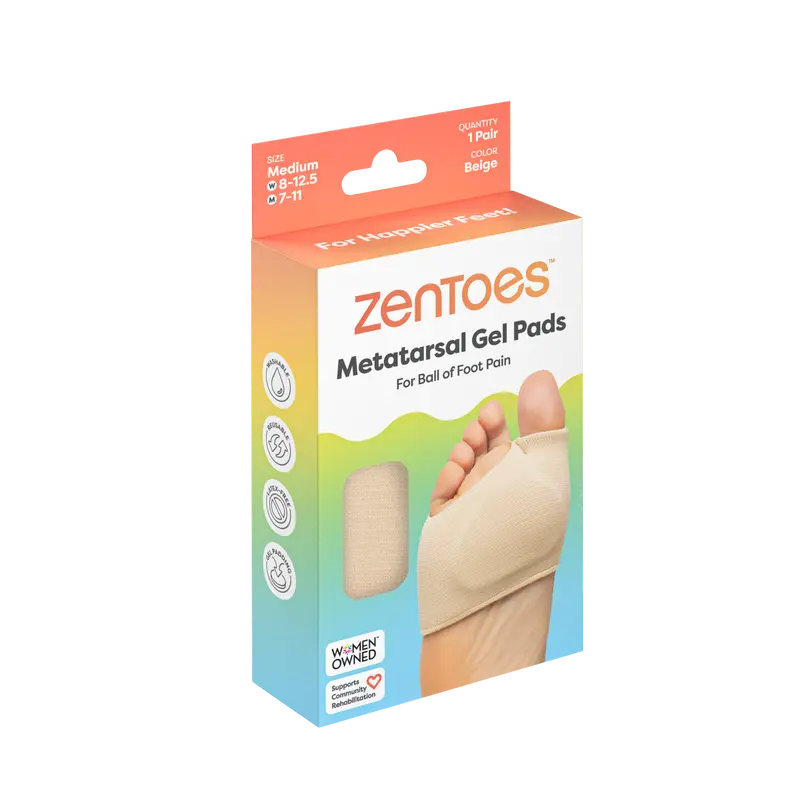 Fabric Covered Gel Metatarsal Pads - 1 Pair
