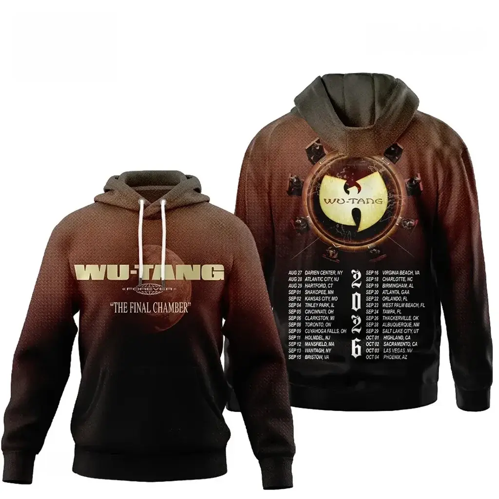 Wu Tang Clan 2026 Tour The Final Chamber Hoodie Wu Tang Clan Merch Hip Hop Fan Gifts - Hoodie HG