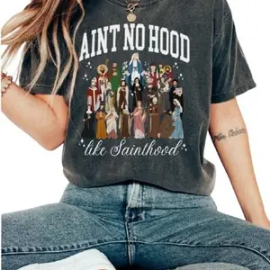 Catholic Saints T-shirt For Women - All Saints Day Apparel And Gifts For Catholic Dad And Mom Tshirt