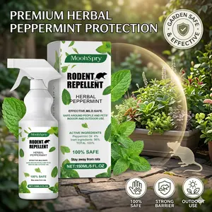Peppermint Mouse Repellent Spray Outdoor Garden Use Rodent Deterrent Pest Control Mouse Repelling Spray