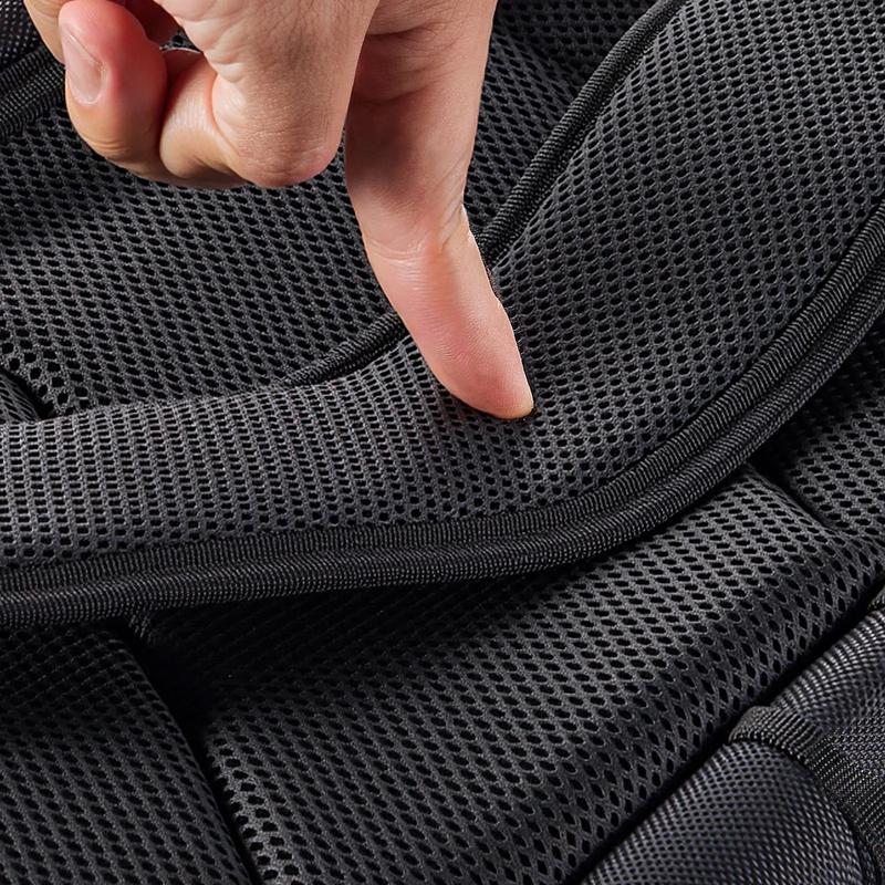 Heavy-Duty Tool Backpack with 65 Pockets: Storage Organizer Work Bag Featuring Laptop Compartment, Molded Base - Ideal for Electricians, Repairmen & HVAC Technicians